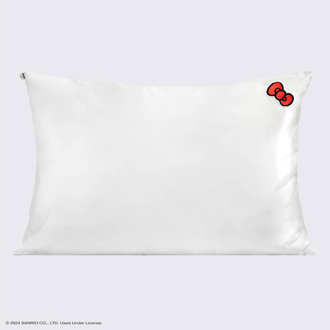 KITSCH - Hello Kitty x Kitsch Pillowcase - Solid Ivory Kitty Bow