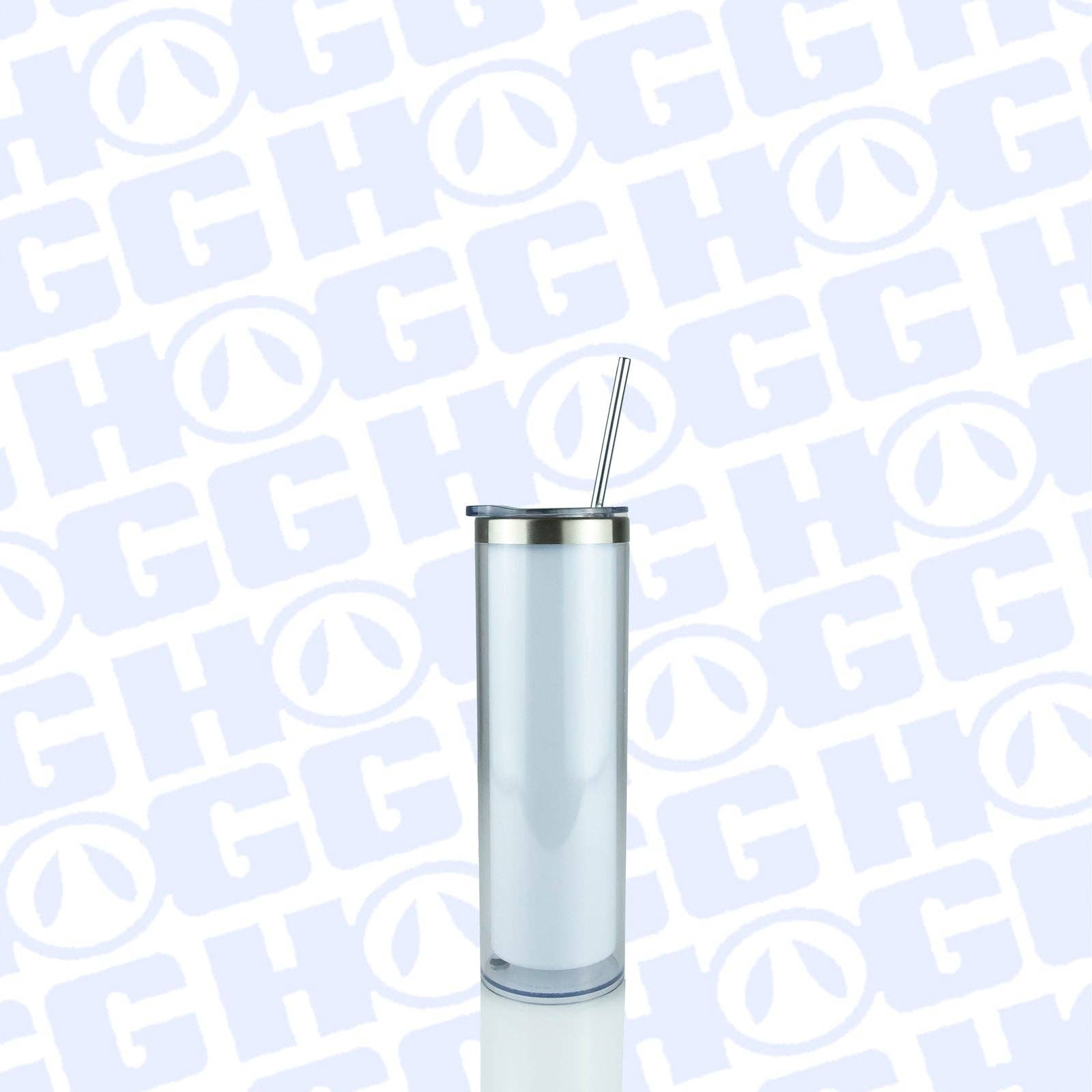 Hogg Outfitters - 20oz SUBLIMATION SKINNY SNOW GLOBE TUMBLER