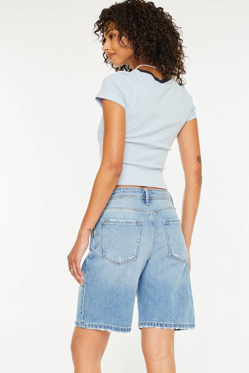Kan Can USA - BLOW SLUNG BAGGY SHORTS-KC2598M