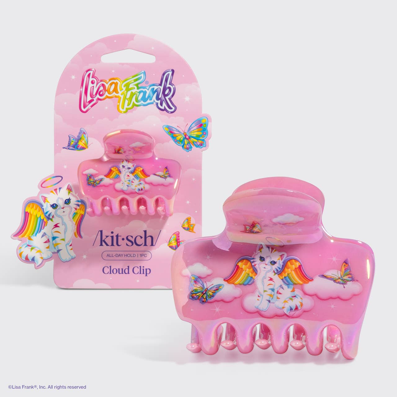 KITSCH - Lisa Frank x Kitsch Cloud Clip en Angel Kitty™