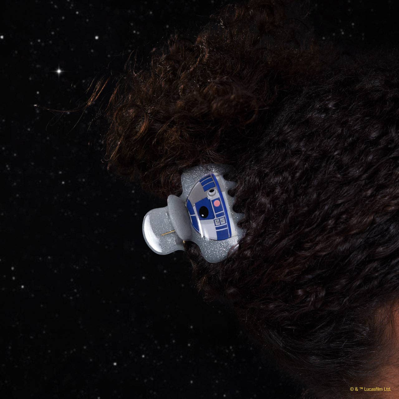 KITSCH - Star Wars™ & Kitsch Glitter Cloud Clip in R2-D2