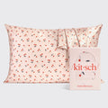 KITSCH - Satin Pillowcase Standard - Cherry Print