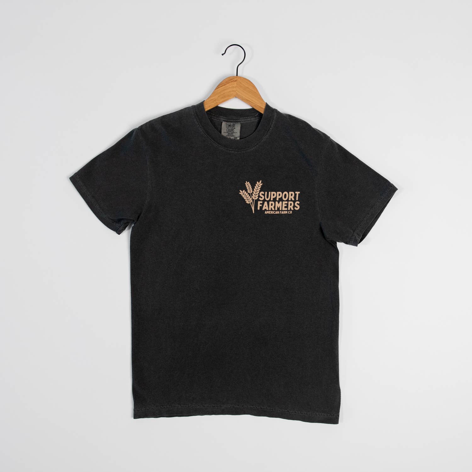 American Farm Company - Western ‘Support Farmers’ Wheat Unisex Graphic Tee