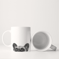 Peeking Frenchie Mug