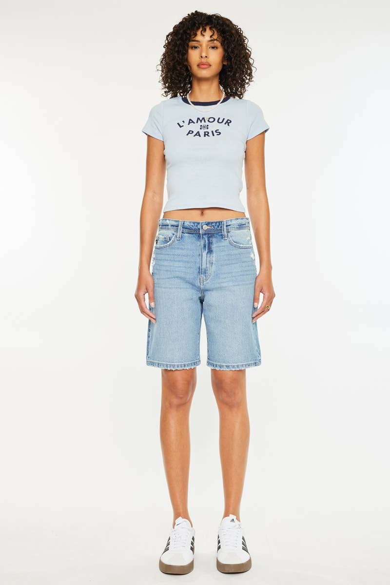 Kan Can USA - BLOW SLUNG BAGGY SHORTS-KC2598M