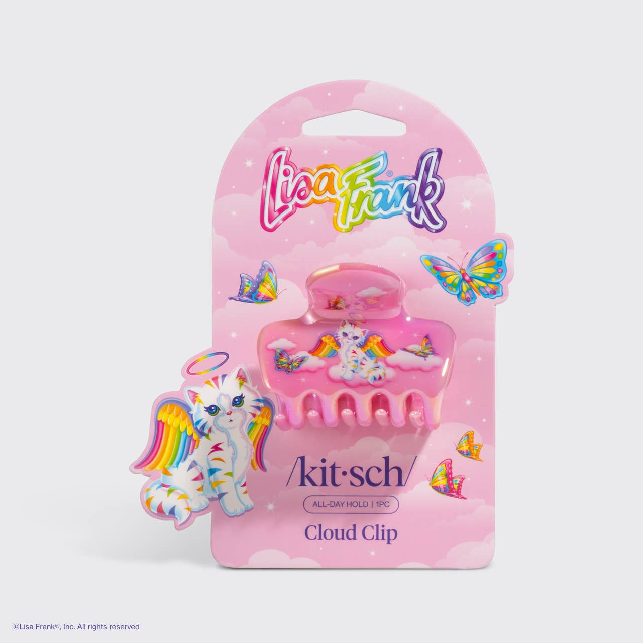 KITSCH - Lisa Frank x Kitsch Cloud Clip in Angel Kitty™
