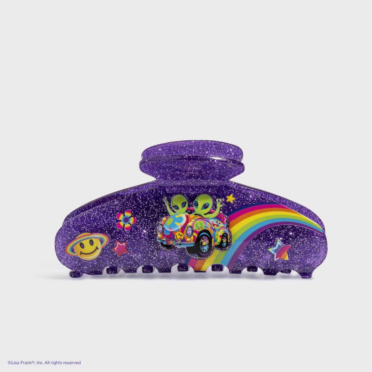KITSCH - Lisa Frank x Kitsch Glitter Claw Clip in Zoomer™ & Zorbit™
