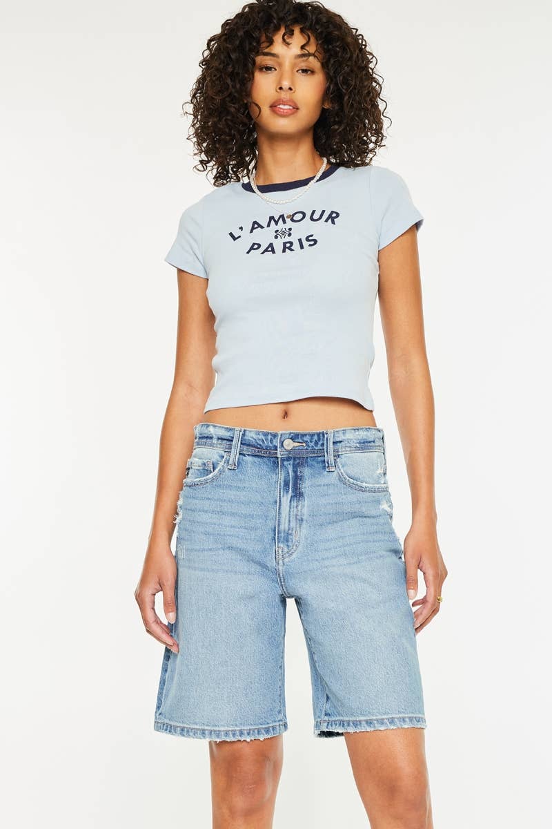 Kan Can USA - BLOW SLUNG BAGGY SHORTS-KC2598M
