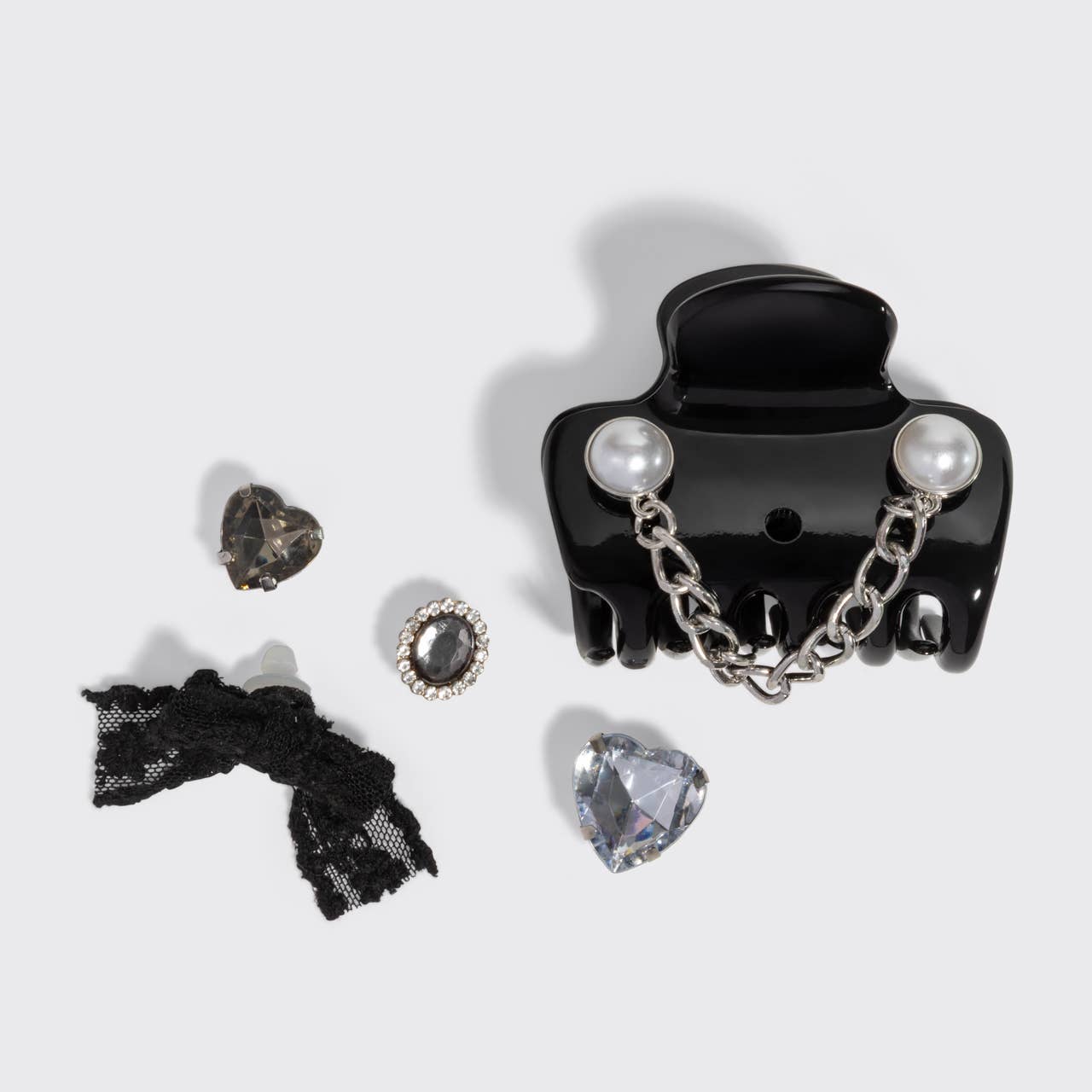 KITSCH - KitschPop™️ Cloud Clip 7pc Set Vintage- Black