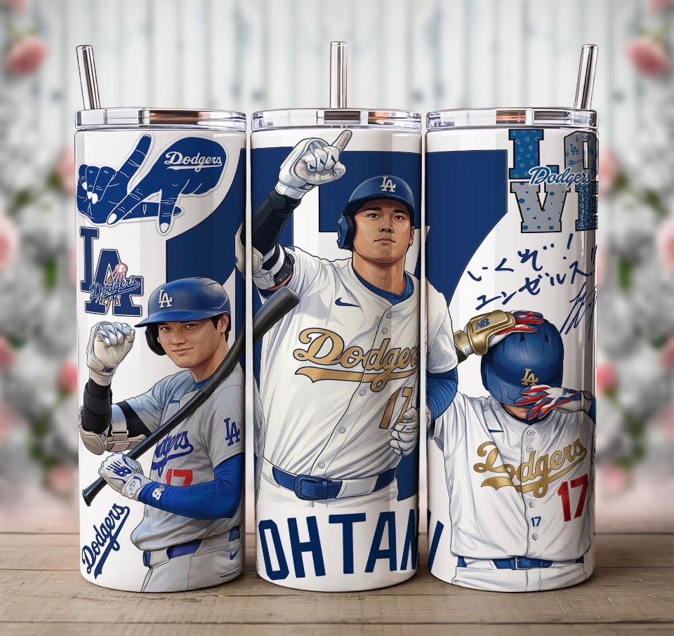 Stainless Steel 20oz Tumblers w/Straw