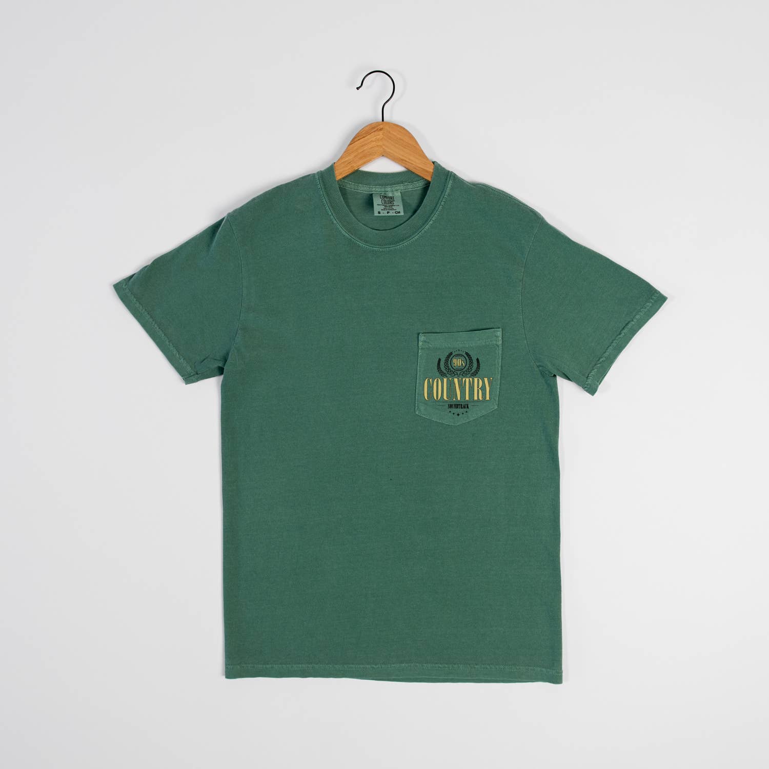 American Farm Company - Graphic Western '90's Country Soundtrack' washed pocket Tee