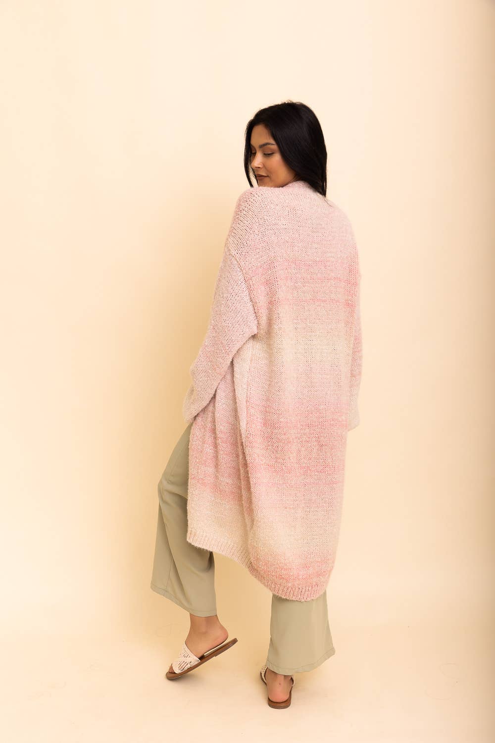 Soft Ombre Longline Cardigan 🎀