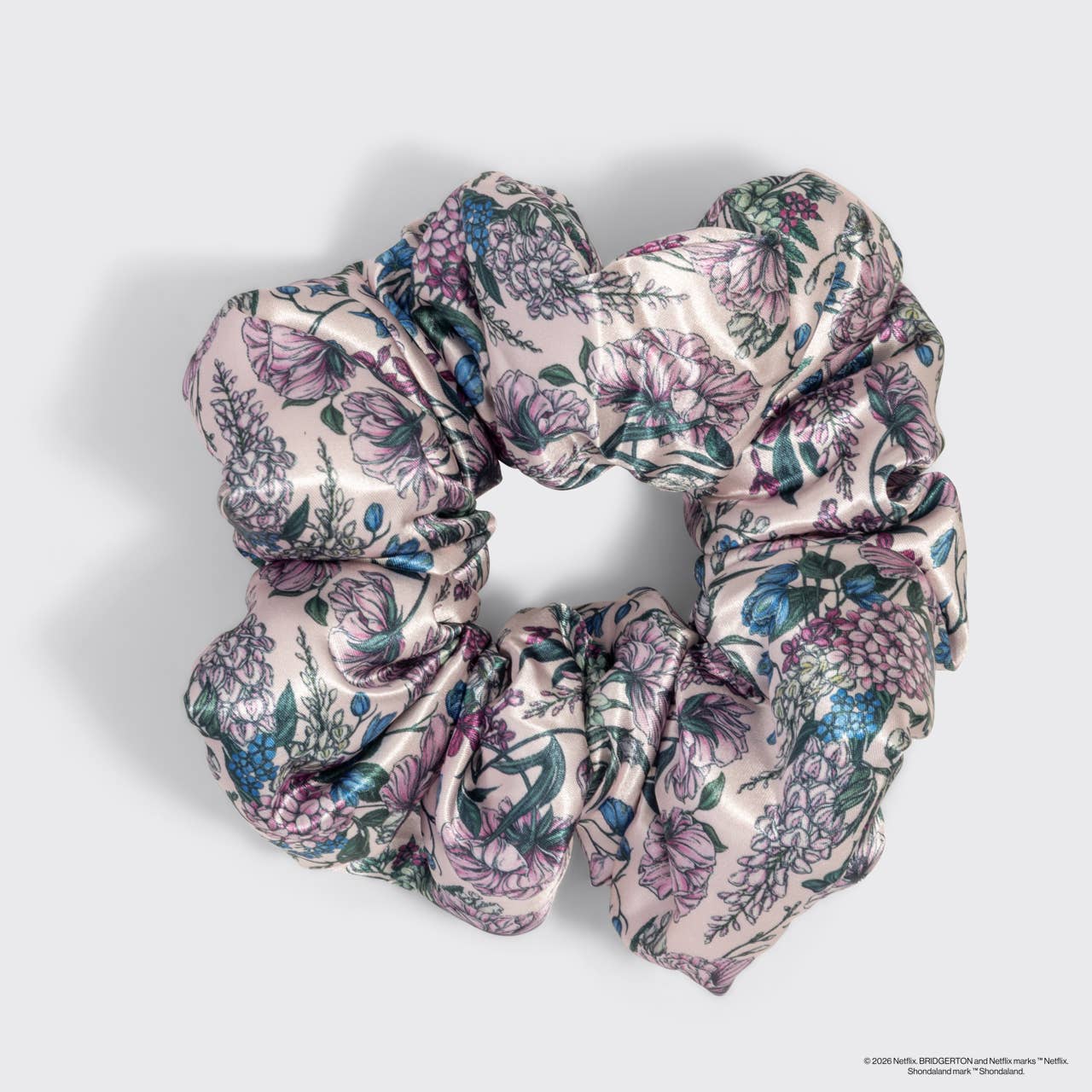 KITSCH - Bridgerton x Kitsch Satin Pillow Scrunchies® in Toile in Bloom
