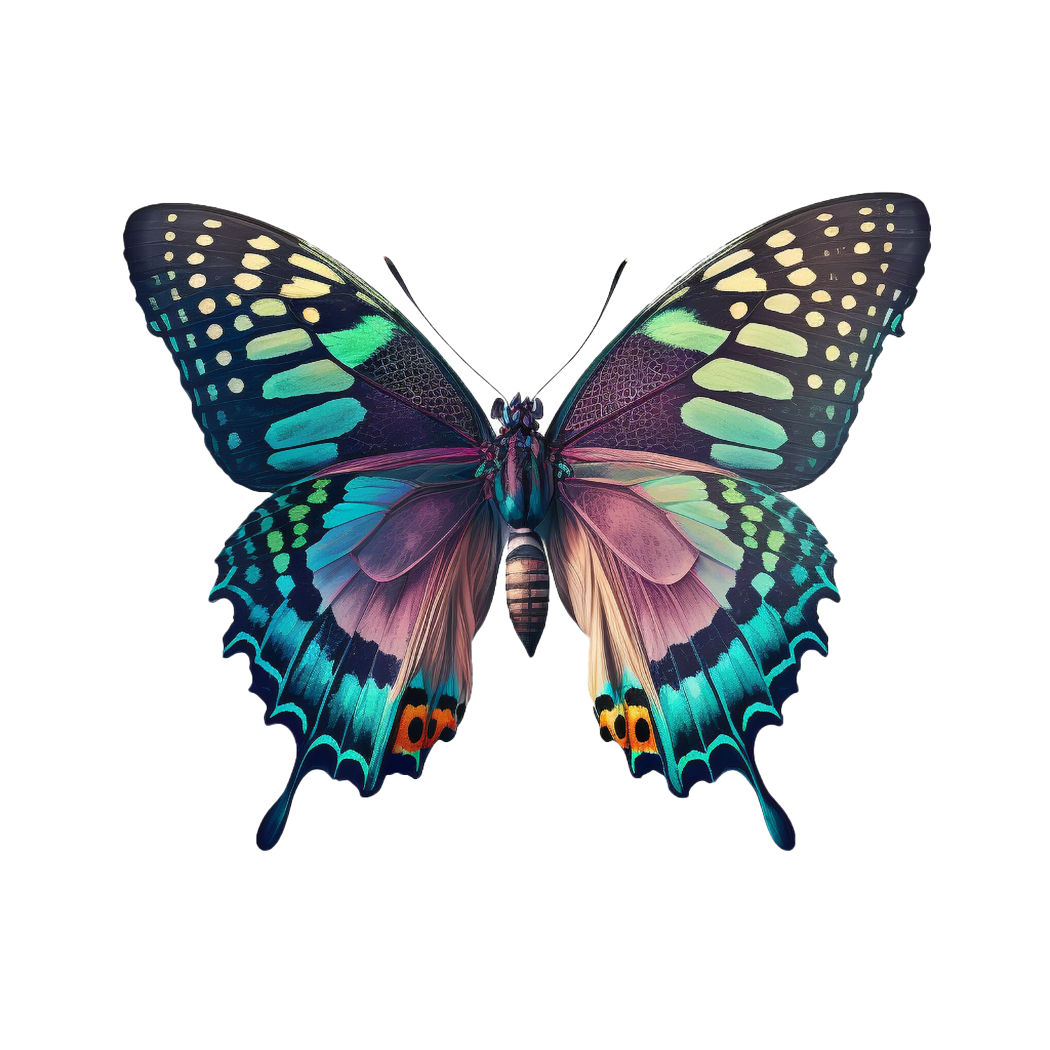 🦋 Butterfly Magnet Collection – Assorted Set of 12