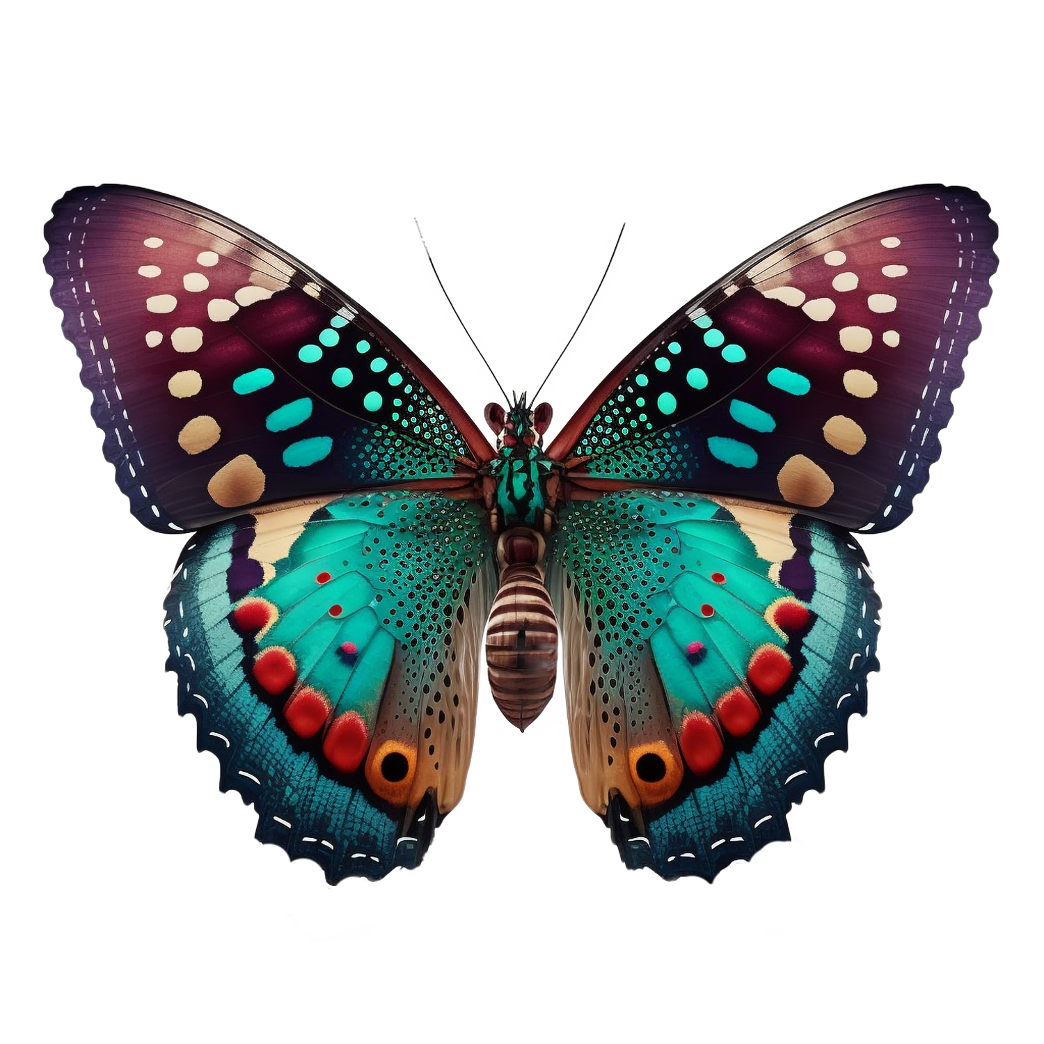 🦋 Butterfly Magnet Collection – Assorted Set of 12