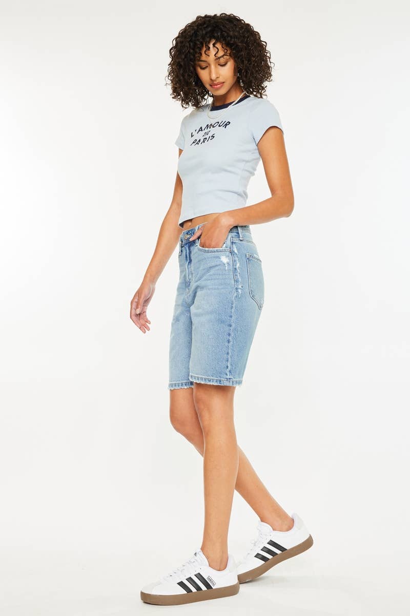 Kan Can USA - BLOW SLUNG BAGGY SHORTS-KC2598M