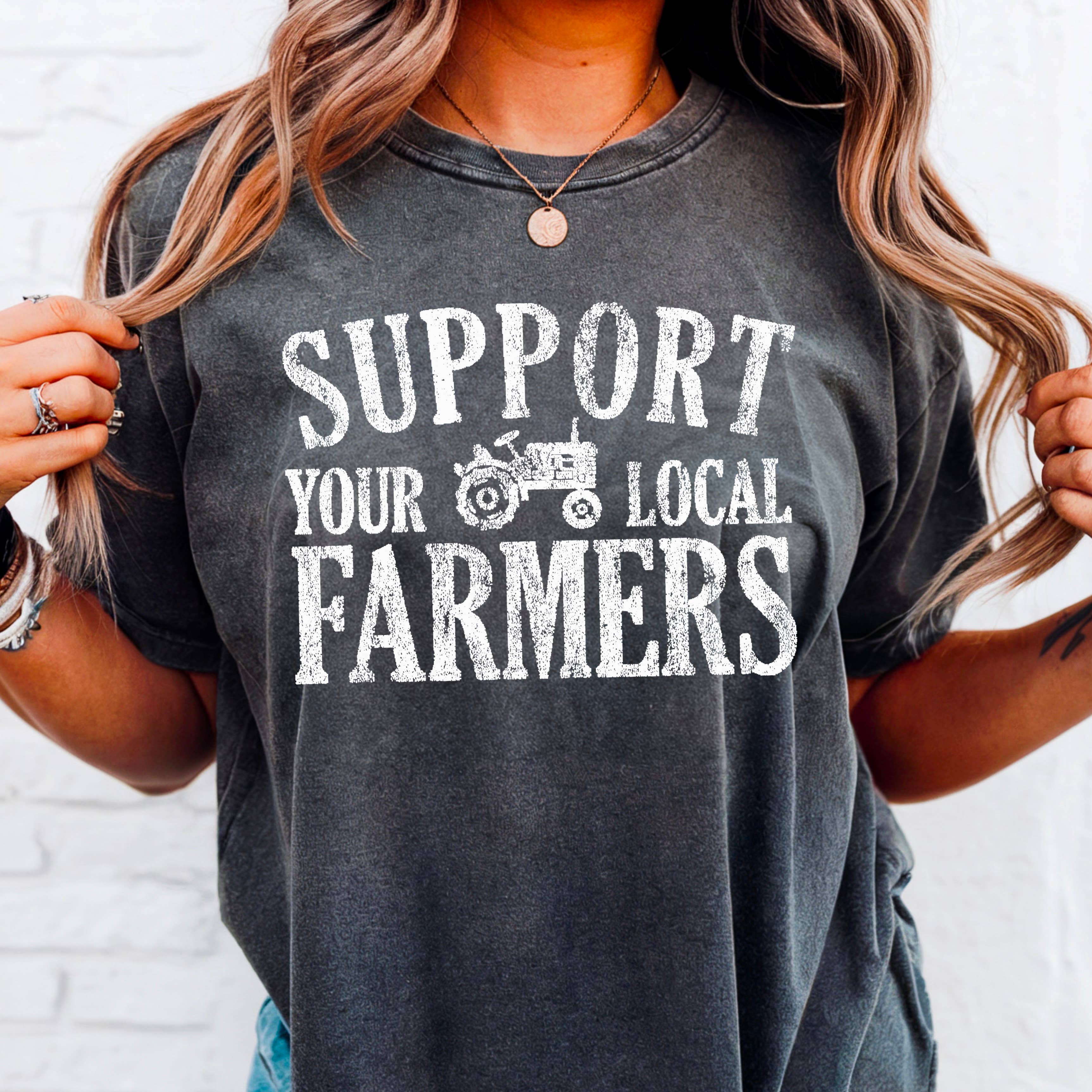 Shoppe SHC - Support Your Local Farmer Shirt | Comfort Color