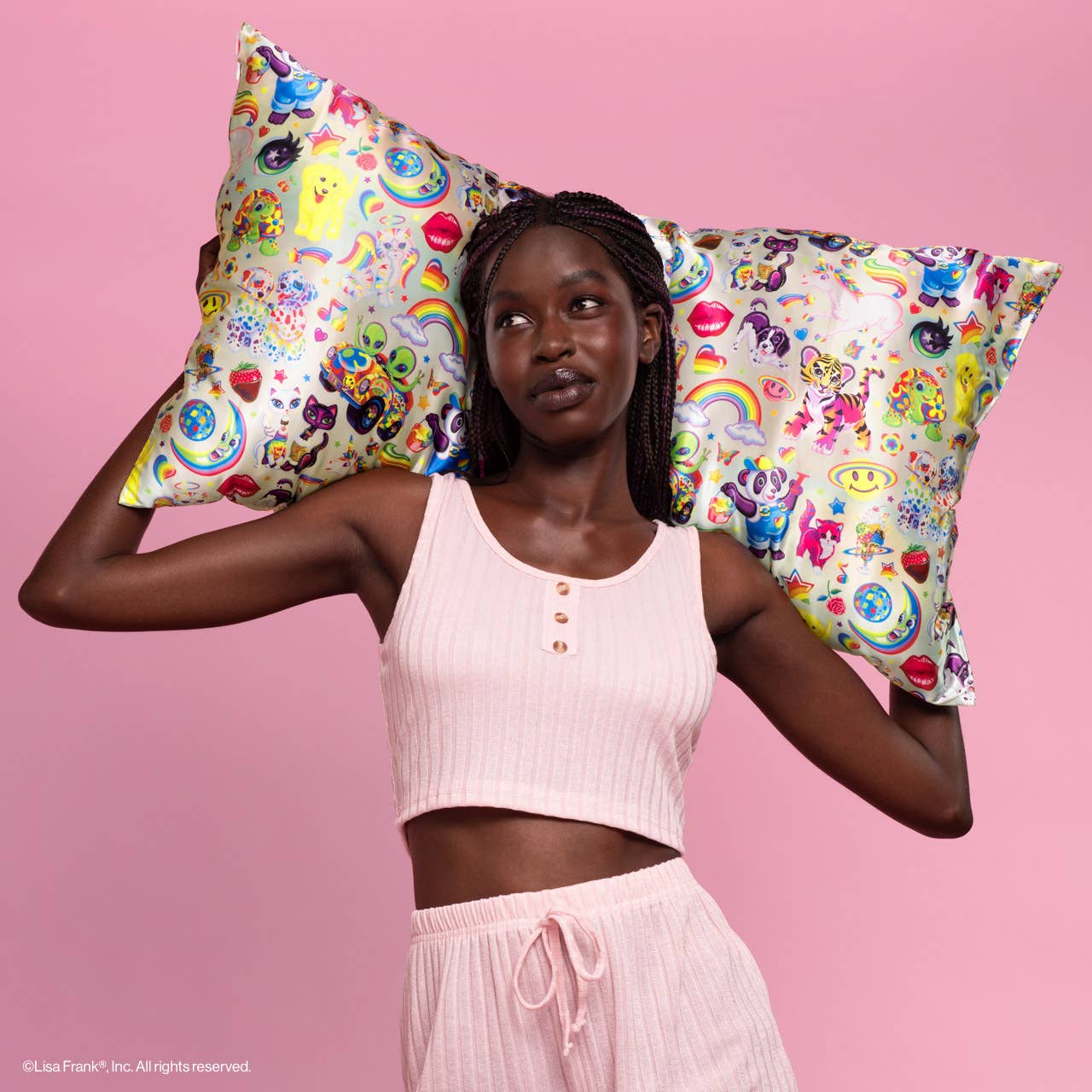 KITSCH - Lisa Frank x Kitsch Standard Sateng Putetrekk - Lisa Franks fantastiske verden