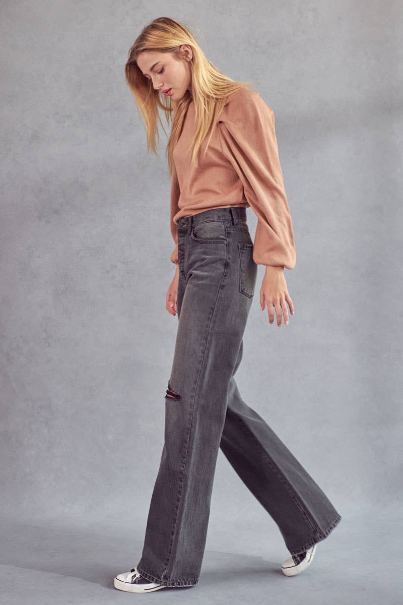 Women's KanCan Ultra High Rise 90's Flare Denim Jeans