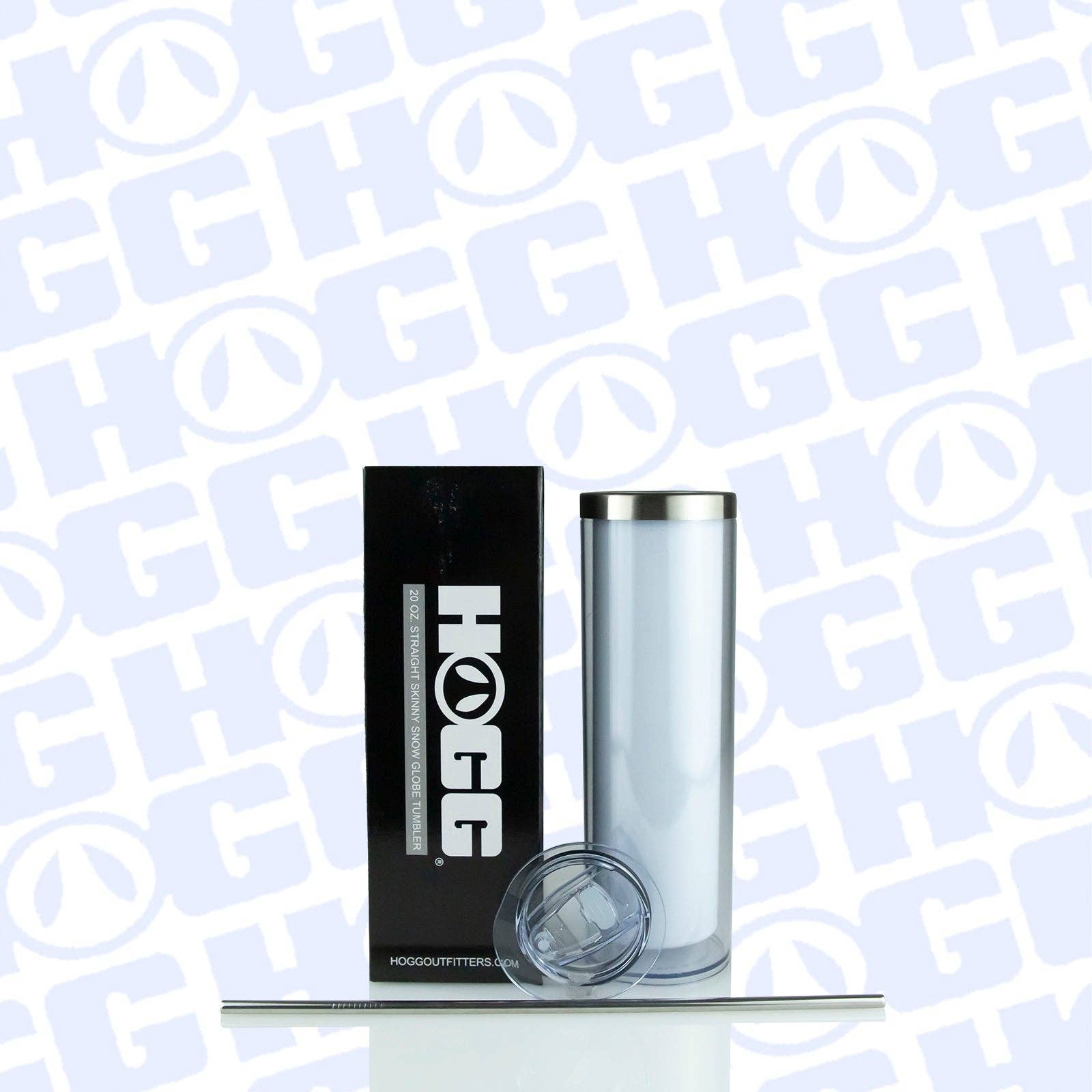 Hogg Outfitters - 20oz SUBLIMATION SKINNY SNOW GLOBE TUMBLER