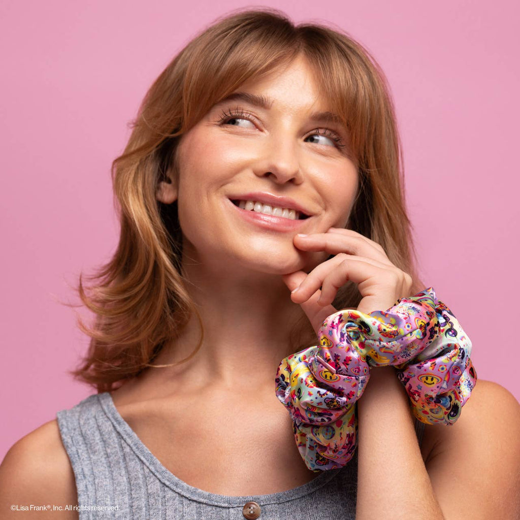 KITSCH - Lisa Frank x Kitsch Pillow Scrunchies® in Satin in The Fantastic World of Lisa Frank