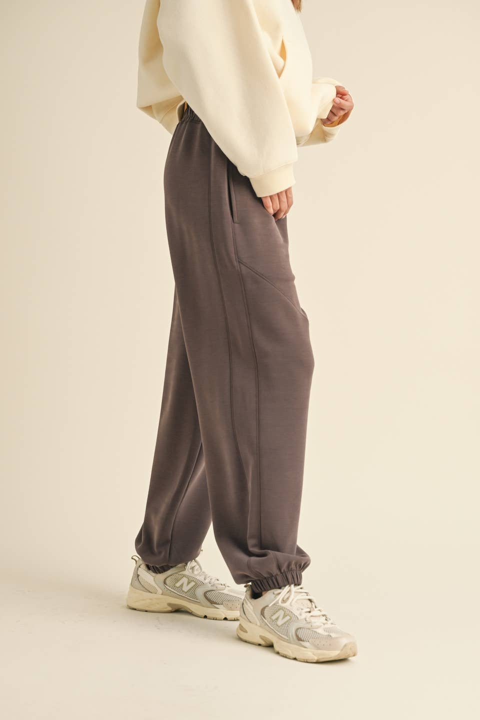 Super Soft Air Scuba Joggerbukse med lav høyde