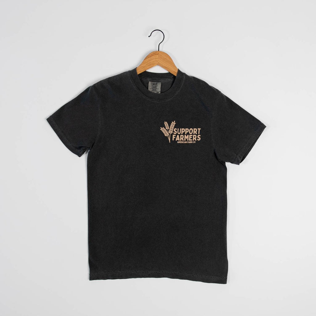 American Farm Company - Western ‘Support Farmers’ Wheat Unisex Graphic Tee