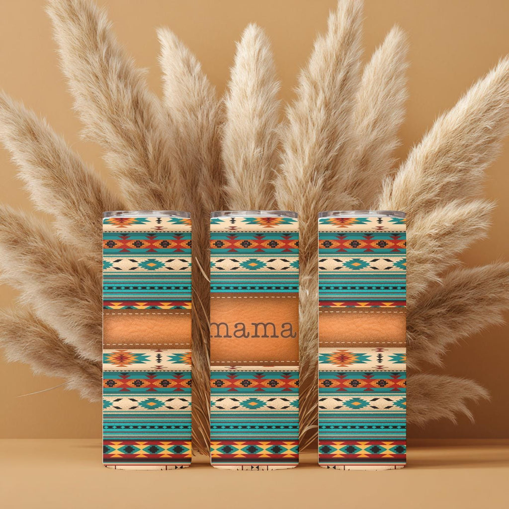 Southwestern Mama Tumbler – 20 oz Skinny Tumbler