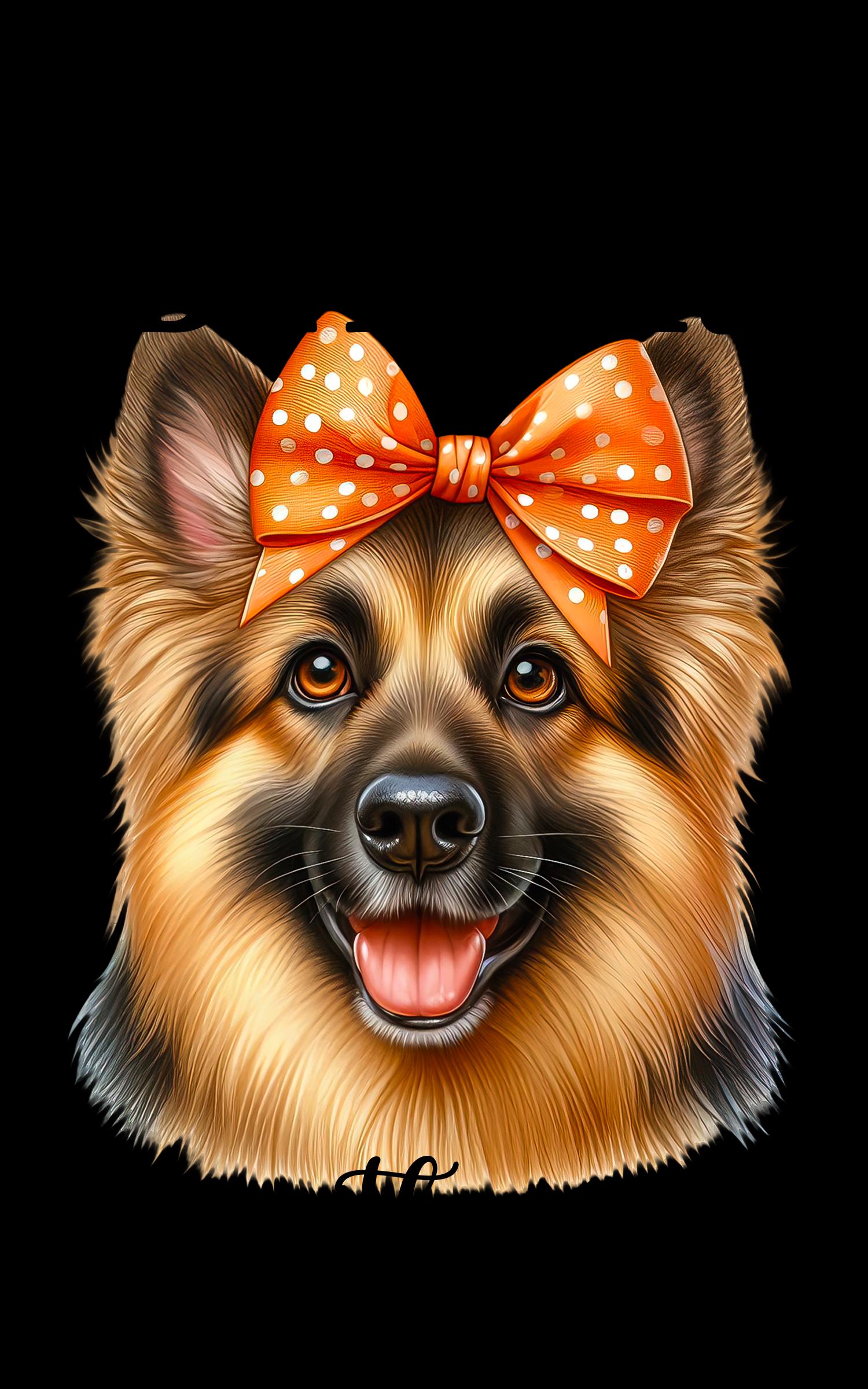 Obsessive German Shepherd Disorder Tea Towel