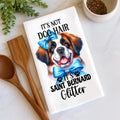 Saint Bernard Glitter Tea Towel