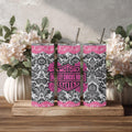 Harley Chicks Ride Motorcycles Tumbler | Pink Biker Girl Tumbler | Motorcycle Lover Gift | Women's Riding Cup