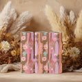 Boho Cactus & Feather Stainless Steel Tumbler