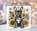 French Bulldog Sunflower Tumbler – Etsy Description
