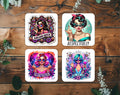 Sassy Coaster Set – Set of 4 Hardboard Coasters