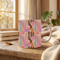 Pink Desert Floral Mug – 15 oz Ceramic Coffee Mug