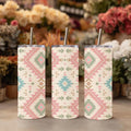 Pastel Southwestern Aztec 20 oz Skinny Tumbler
