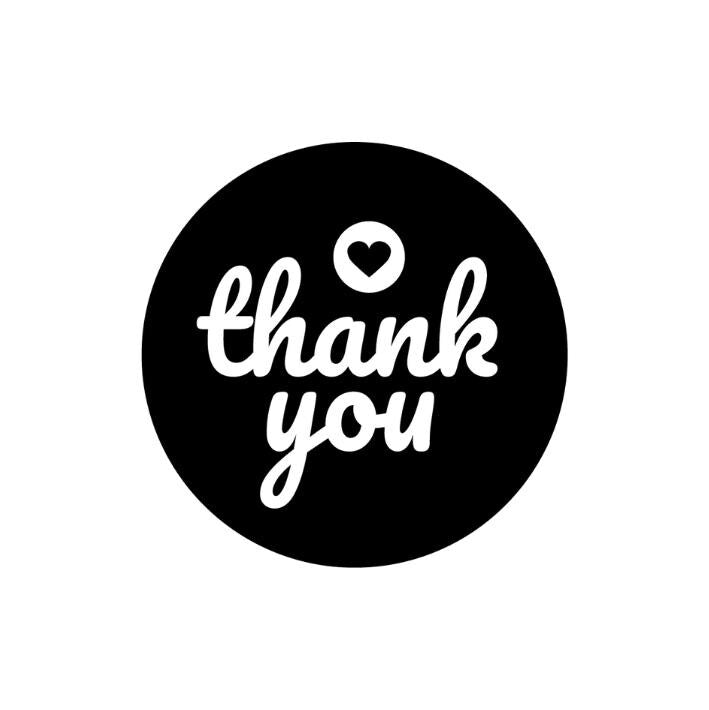 Thank You & Made with Love Small Business Sticker Pack
