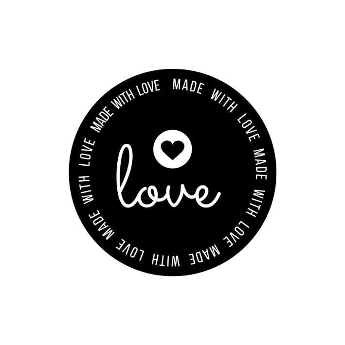 Thank You & Made with Love Small Business Sticker Pack