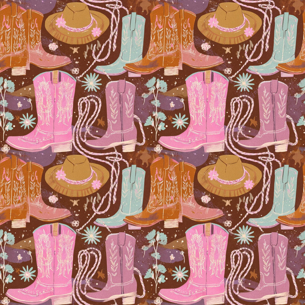 Pink Cowgirl Boots Tumbler – 20 oz Skinny Tumbler