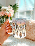 Mama Dreamcatcher Coffee Mug | Boho Mama Mug | Native-Inspired Floral Mug | Mother's Day Gift
