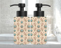 Western Turquoise Floral Soap Dispenser | Rustic Bathroom Décor | Farmhouse Soap Pump | Southwestern Bathroom Accessory