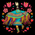 Celebrate culture, color, and tradition with this vibrant magnet featuring a beautifully illustrated Native American dancer